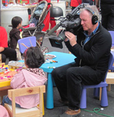CBC films girl at Culture Days 2010 - photo by Dewi Minden